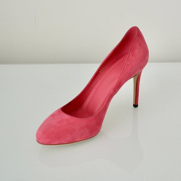 NIB GUCCI SUEDE LEATHER PUMPS - Picture 1 of 9